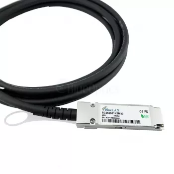 InfiniBand/optiskās šķiedras kabelis BlueOptics 02310MUG 1 m QSFP vīrišķais/vīrišķais