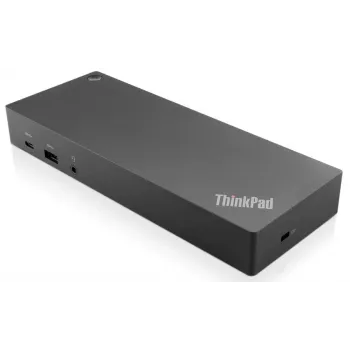 Lenovo 03X7469 klēpjdatora dokstacija/portu replikators ar vadu USB 3.2 Gen 2 (3.1 Gen 2) Type-C melns