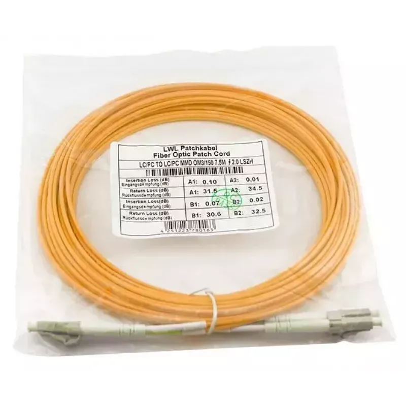 InfiniBand optiskās šķiedras kabelis BlueOptics 050502K5120000020M 20 m 2x LC LC/APC