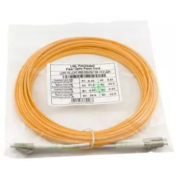 InfiniBand/optisko šķiedru kabelis BlueOptics 050502K5120000050M 50 m 2x LC LC/APC Zaļš