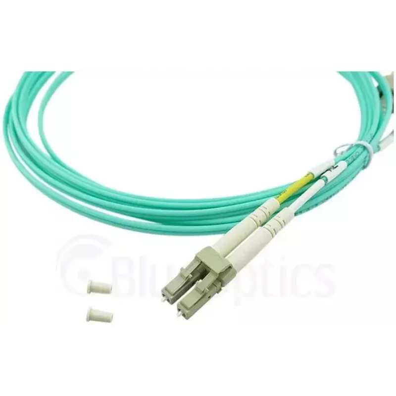 BlueOptics InfiniBand optiskās šķiedras kabelis 15 m 2x LC LC/APC zaļš