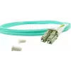 BlueOptics InfiniBand optiskās šķiedras kabelis 15 m 2x LC LC/APC zaļš