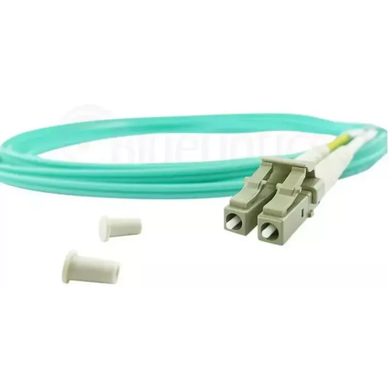 BlueOptics InfiniBand optiskās šķiedras kabelis 15 m 2x LC LC/APC zaļš