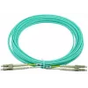BlueOptics InfiniBand optiskās šķiedras kabelis 15 m 2x LC LC/APC zaļš