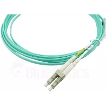 BlueOptics InfiniBand optiskās šķiedras kabelis 15 m 2x LC LC/APC zaļš