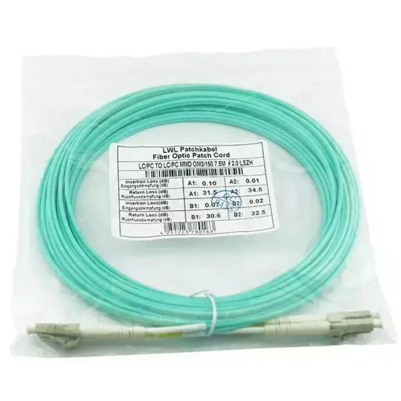 InfiniBand/optiskās šķiedras kabelis BlueOptics m050502T512000020M 20 m 2x LC LC/APC