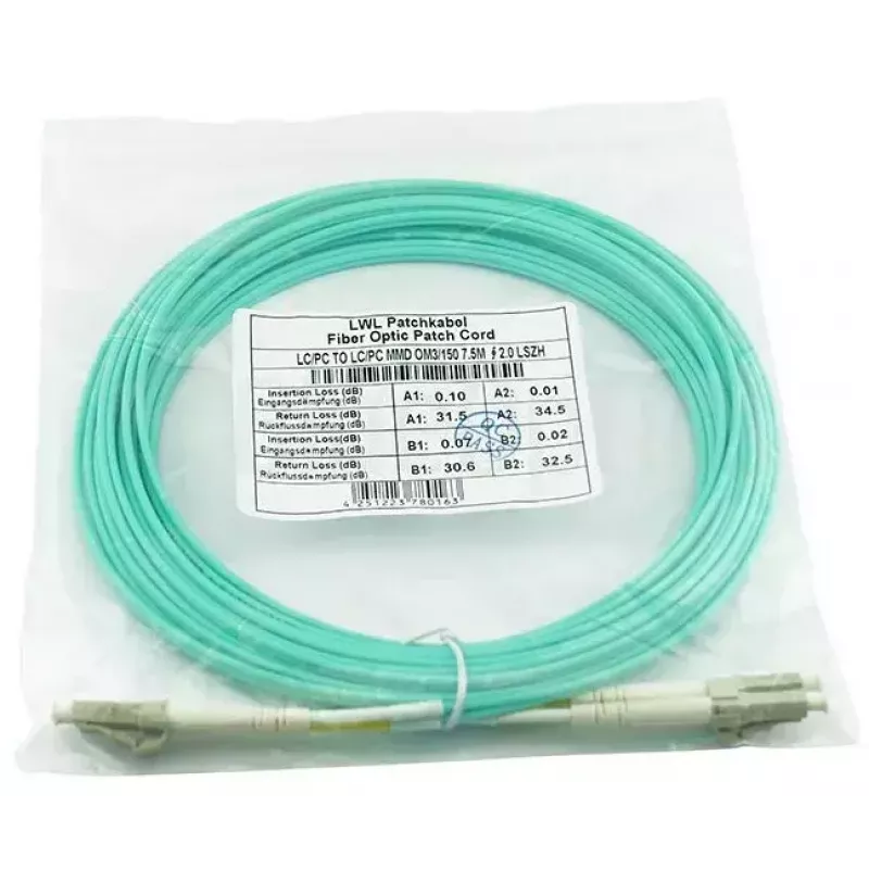 BlueOptics InfiniBand/optiskās šķiedras kabelis 50 m 2x LC LC/APC