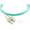BlueOptics InfiniBand/optiskās šķiedras kabelis 20 m 2x LC 2x SC LC/APC zaļš