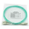 BlueOptics InfiniBand/optiskās šķiedras kabelis 20 m 2x LC 2x SC LC/APC zaļš