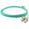BlueOptics InfiniBand/optiskās šķiedras kabelis 20 m 2x LC 2x SC LC/APC zaļš