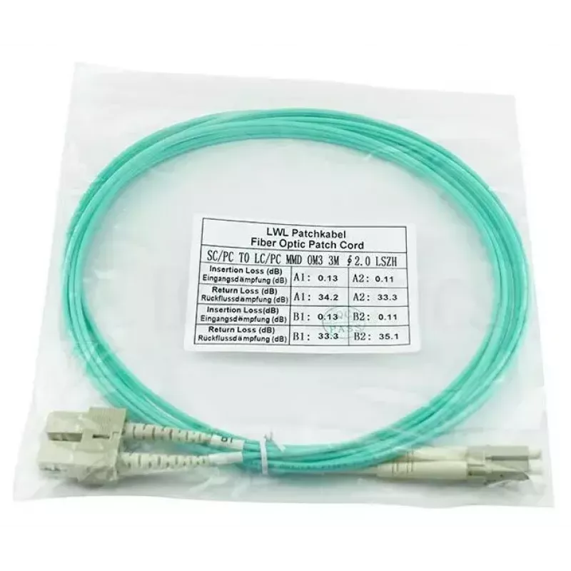BlueOptics InfiniBand/optiskās šķiedras kabelis 30 m 2x LC 2x SC LC/APC