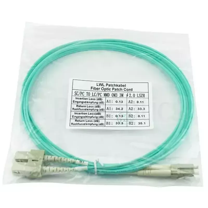 BlueOptics InfiniBand/optiskās šķiedras kabelis 30 m 2x LC 2x SC LC/APC