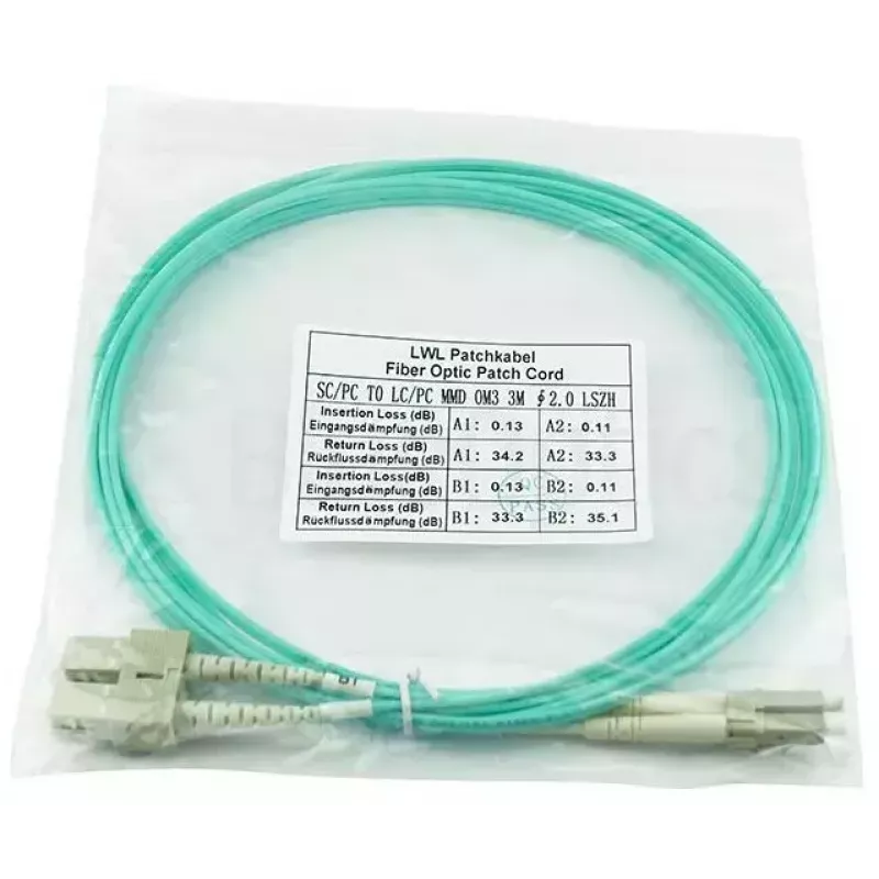 InfiniBand/optiskās šķiedras kabelis BlueOptics 055702T512000050M-BO 50 m 2x LC 2x SC LC/APC