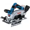 Bosch GKS 18V-57-2 L PROFESSIONAL 16,5 cm melna, zila, sudraba 5000 apgr./min