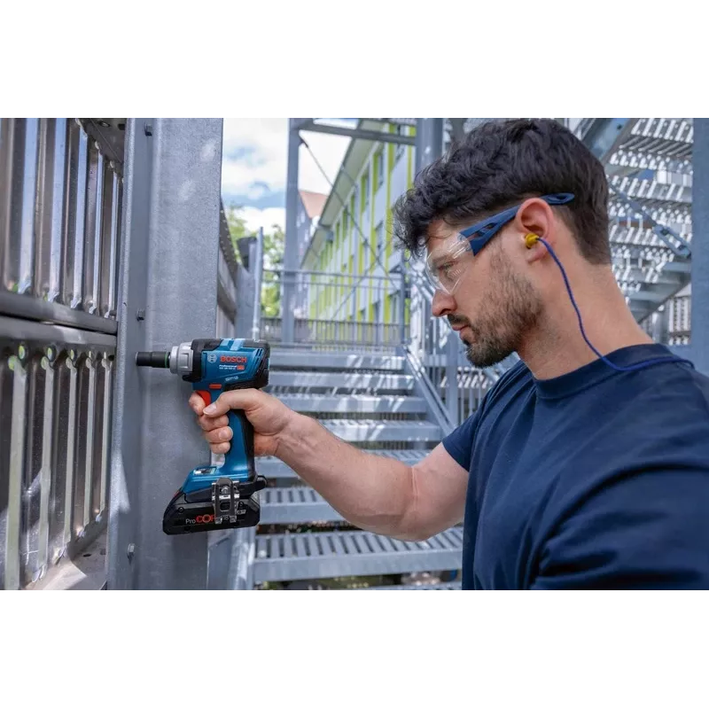 Bosch GDS 18V-330 HC PROFESSIONAL 1/2 collas 2800 RPM 560 N⋅m Melna, Zila, Sarkana