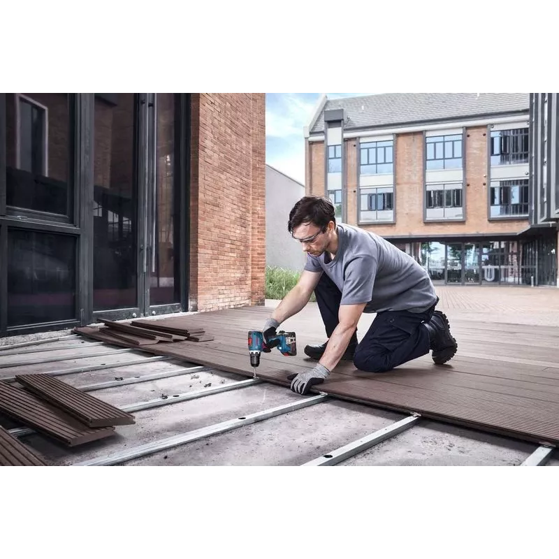 Bosch GSR 18V-65 2100 apgr./min Spīļpatrona 1,06 kg Melna, Zila