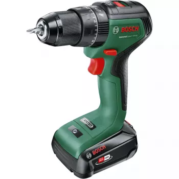 Bosch UniversalImpact 18V-60 1900 RPM Bezatslēgas 1.3 kg Melna, Zaļa