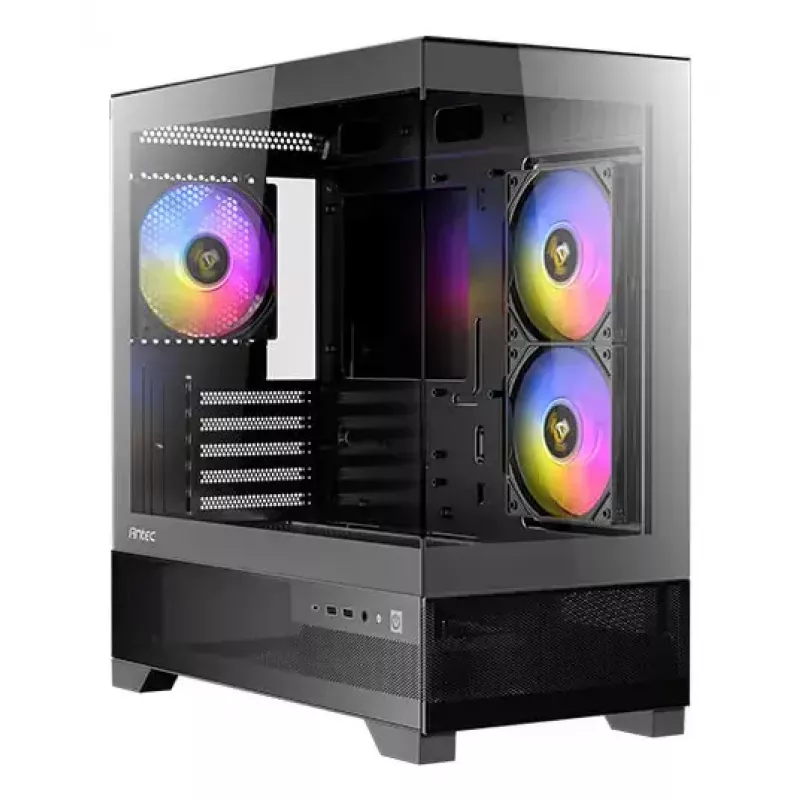 PC korpuss Antec CX500m ARGB Mini Tower melns