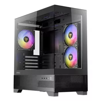 PC korpuss Antec CX500m ARGB Mini Tower melns