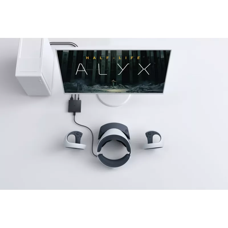 Adapteris spēļu kontrolierim Sony 1000043174 — melns, ieeja 100–240 V, 50/60 Hz, 0,4 A, maiņstrāvas kabelis iekļauts