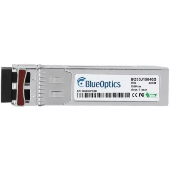 SFP+ raidītājuztvērējs BlueOptics 10G-SFPP-ER 10000 Mbit/s 1550 nm Sudraba