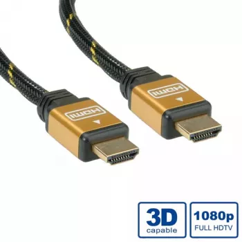 HDMI kabelis ROLINE GOLD High Speed Ethernet M/M 7.5m