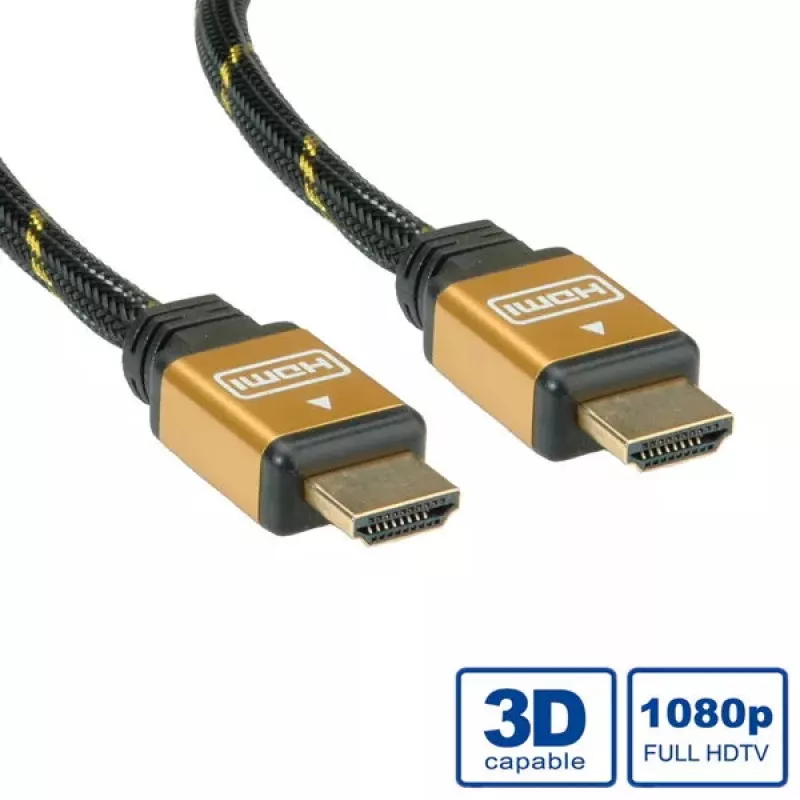 HDMI kabelis ROLINE GOLD High Speed Ethernet M/M 7.5m
