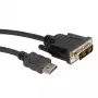 DVI kabelis ROLINE DVI (18+1) - HDMI M/M 10 m