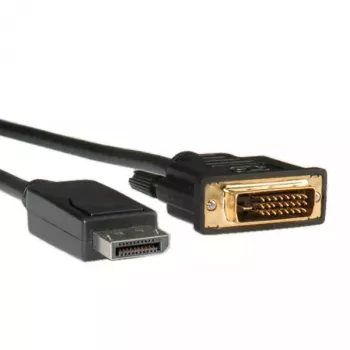 DisplayPort kabelis ROLINE DP-DVI (24+1) LSOH M/M 3m
