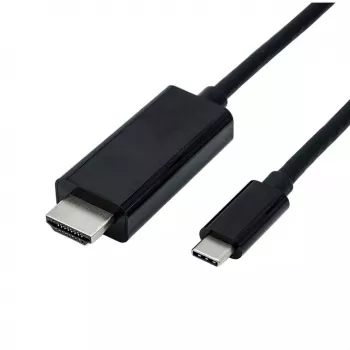 USB Type-C–HDMI kabelis ROLINE 11045843 5 m melns
