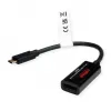 USB grafikas adapteris ROLINE 11.04.5957-10 3840 x 2160 pikseļi Melns