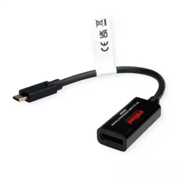 USB grafikas adapteris ROLINE 11.04.5957-10 3840 x 2160 pikseļi Melns