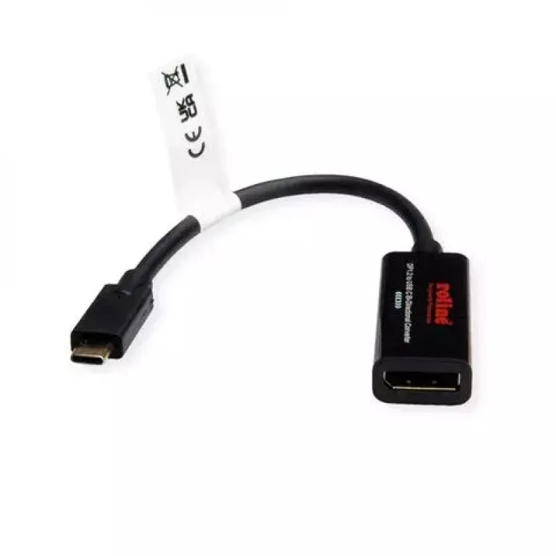 USB grafikas adapteris ROLINE 11.04.5957-10 3840 x 2160 pikseļi Melns