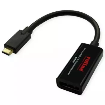 USB grafikas adapteris ROLINE 11.04.5957-10 3840 x 2160 pikseļi Melns