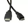 HDMI vads ROLINE 11445580 2 m HDMI Type A spraudnis HDMI Type C vīrišķais