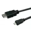 HDMI kabelis ROLINE 11445581 2m HDMI Type A vīriešu HDMI Type D vīriešu melns