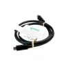 USB kabelis ROLINE zaļa 11.44.9056 USB 3.2 Gen 2 1m USB C Melns