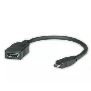 HDMI High Speed kabelis + Ethernet VALUE 0,15 m