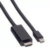 Mini DisplayPort kabelis VALUE Mini DP-UHDTV M/M 2 m