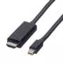Mini DisplayPort kabelis VALUE Mini DP-UHDTV M/M 2 m
