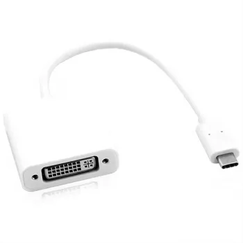 Video kabeļa adapteris ROLINE 12.03.3205 USB Type-C to DVI-D 0.1m