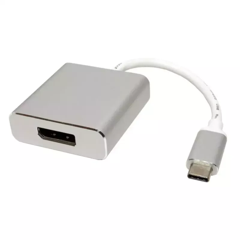 Video kabeļa adapteris ROLINE 12.03.3220 USB Type-C uz DisplayPort 0,1 m