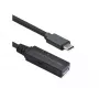 ROLINE USB kabelis 12.04.1066 USB 3.2 Gen 1 10m USB C USB A Melns