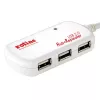 USB centrmezgls ROLINE 4 portu ar atkārtotāju 12 m