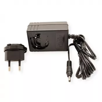 ROLINE USB 3.2 Gen 1 centrālmezgls ar 4 pieslēgvietām un atkārtotāju, melns, 10 m