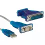 USB–seriālais pārveidotāja kabelis VALUE 1,8 m