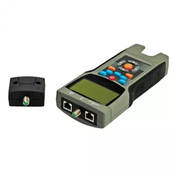 Kabeļu testeris VALUE LAN kabelis Multifunction Tester modelis 13.99.3002 — daudzfunkciju LAN kabeļu testeris, pārbauda vadu nepārtrauktību un pāru kartējumu