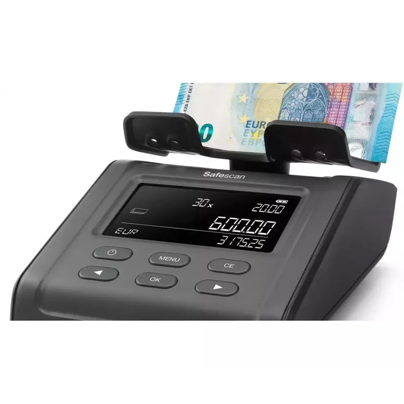 Monētu skaitīšanas iekārta Safescan 6175 Melns LCD AC 110-240V