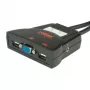 KVM slēdzis ROLINE Star 1 lietotājs 2 datori Audio USB