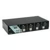 KVM slēdzis ROLINE 1 lietotājam 4 datori DisplayPort ar USB centrmezglu